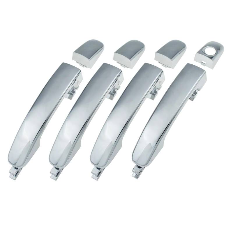 Türaußengriff Für Ford Für Mazda Für Ranger BT-50 2012-2020 Everest T6 T7 2016-2020 Äußere Türgriff Chrom AB3921218A14AC AB39-26224A46-CB UC9M59415(4 Sides Set) von Difmqf