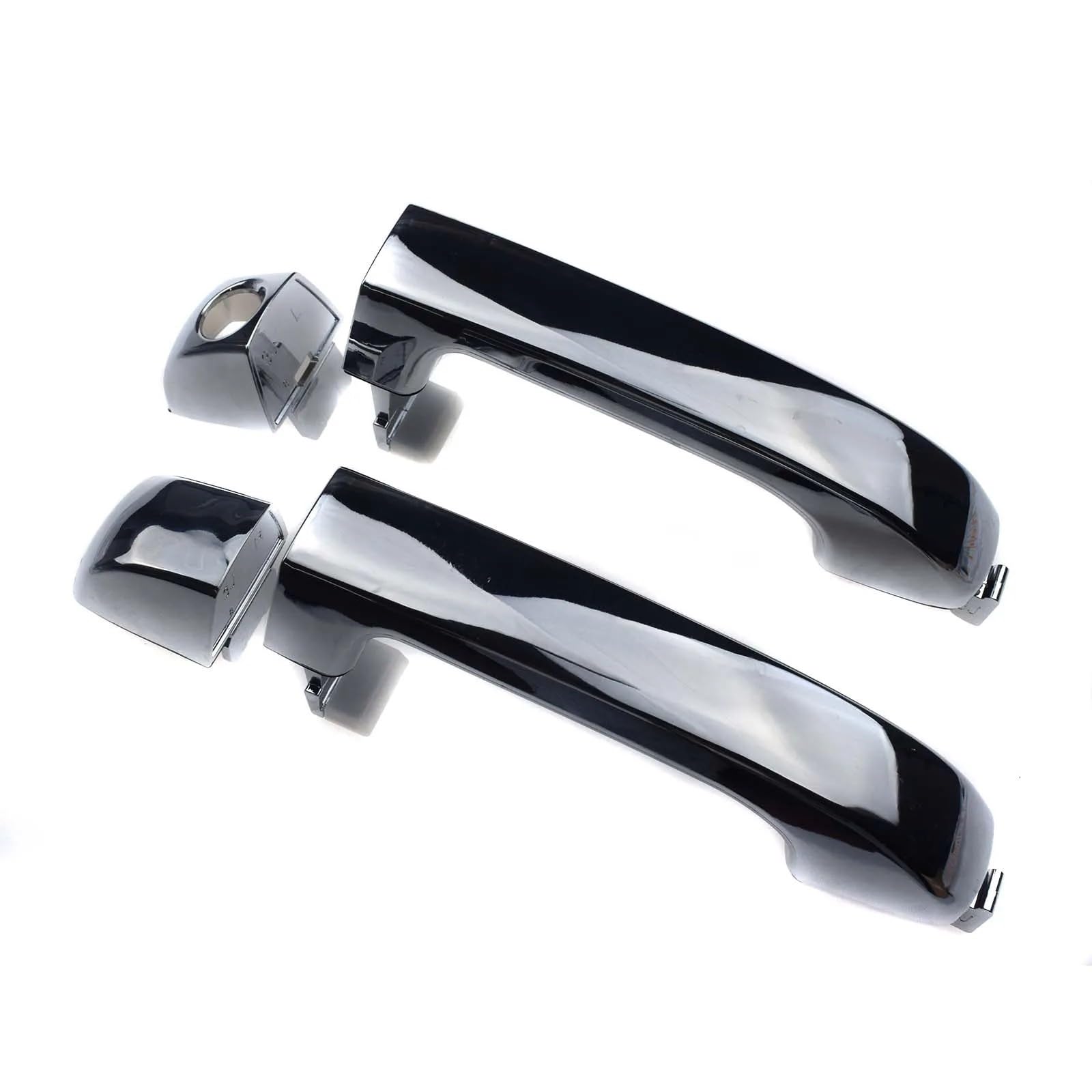 Türaußengriff Für Hyundai Für Veracruz Ix55 2007-2012 Chrom Außentürgriff Vorne Hinten Links Rechts 3.8 L 826513J010 82651-3J010(FL X1 Rear X1) von Difmqf