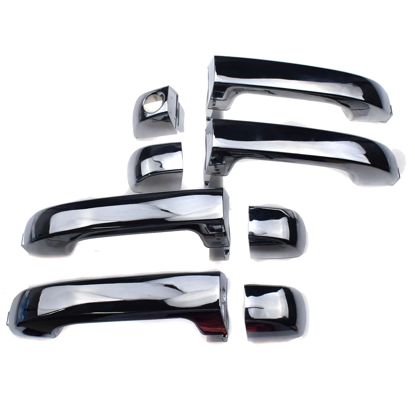 Türaußengriff Für Hyundai Für Veracruz Ix55 2007-2012 Chrom Außentürgriff Vorne Hinten Links Rechts 3.8 L 826513J010 82651-3J010(Set of 4 Side) von Difmqf