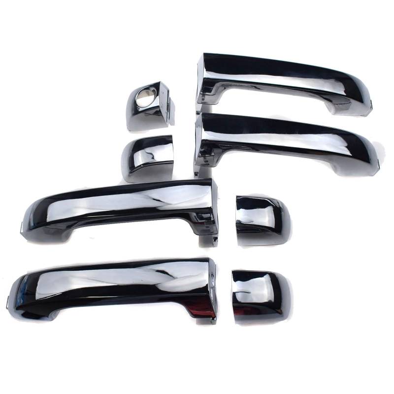Türaußengriff Für Hyundai Für Veracruz Ix55 2007-2012 Chrom Außentürgriff Vorne Hinten Links Rechts 3.8 L 826513J010 82651-3J010(Set of 4 Side) von Difmqf