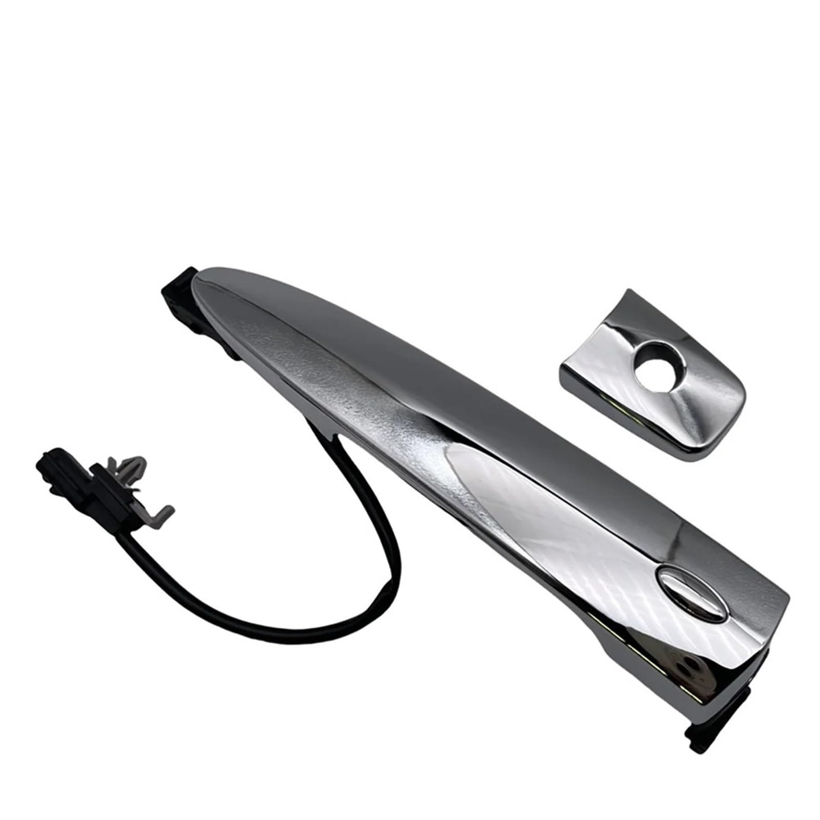 Türaußengriff Für Nissan Für Leaf Für Maxima Für Murano Für Sentra 826469N00A Neue 806469N00A Auto Front Chrom Außentürgriffe Silber ABS 806451AA0A(Front Left) von Difmqf