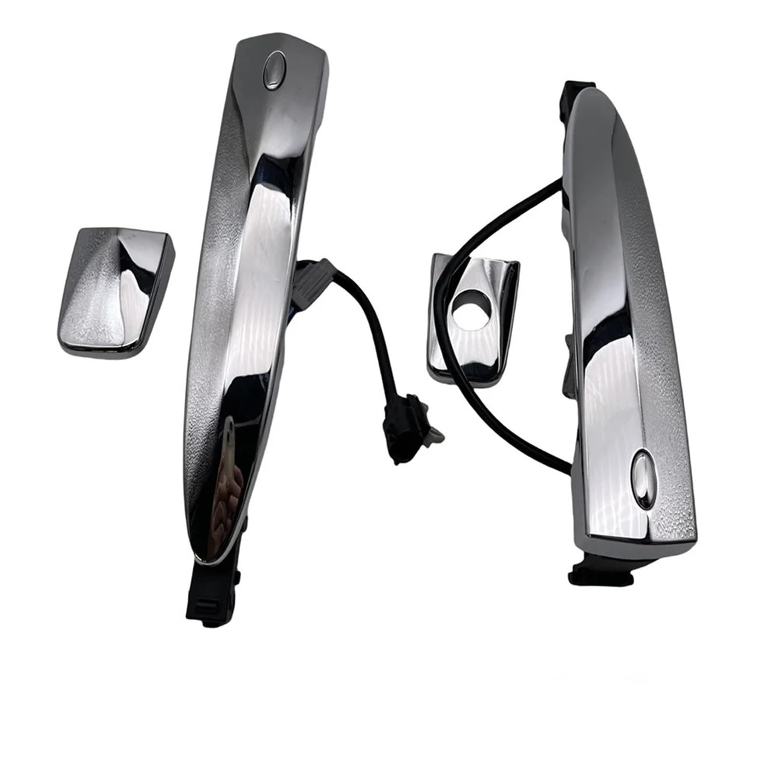 Türaußengriff Für Nissan Für Leaf Für Maxima Für Murano Für Sentra 826469N00A Neue 806469N00A Auto Front Chrom Außentürgriffe Silber ABS 806451AA0A(Front Left Right) von Difmqf