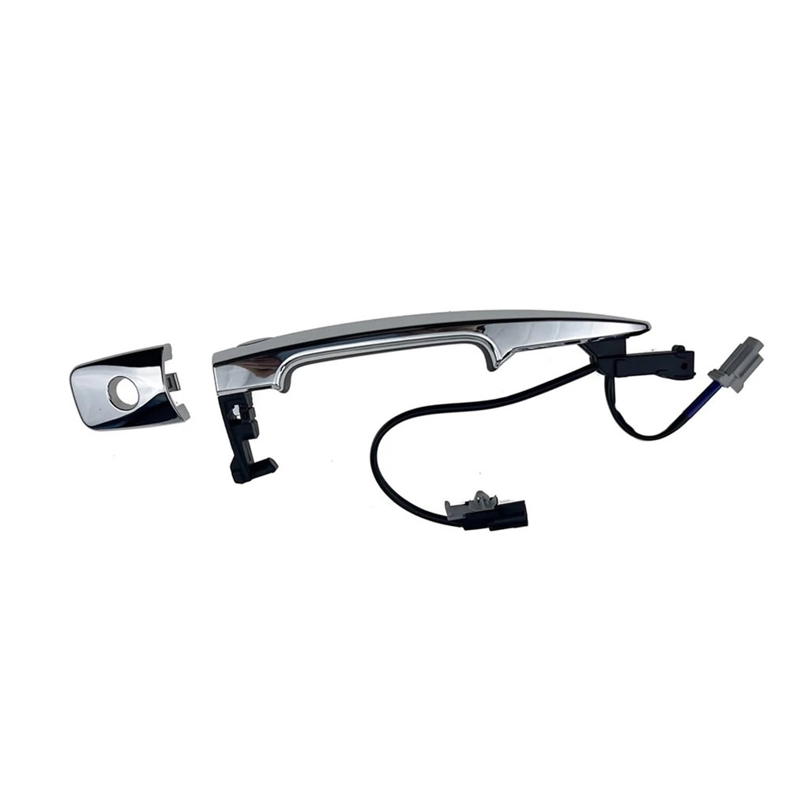 Türaußengriff Für Nissan Für Leaf Für Maxima Für Murano Für Sentra Auto Vorne Links Rechts Außentürgriffe Silber ABS 826469N00A 806469N00A 806451AA0A(Front Left) von Difmqf