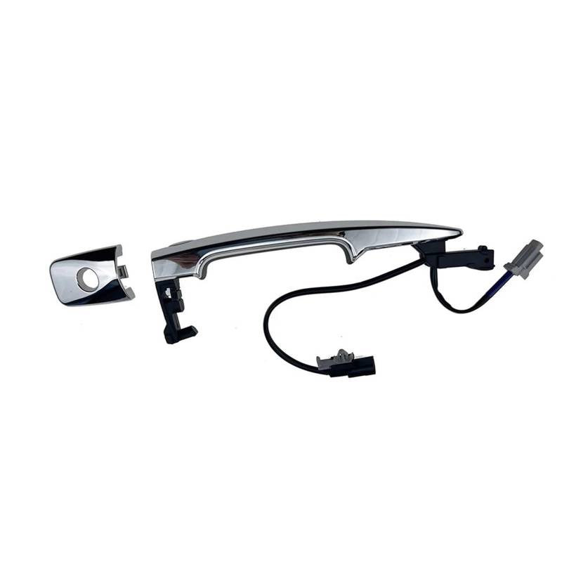 Türaußengriff Für Nissan Für Leaf Für Maxima Für Murano Für Sentra Auto Vorne Links Rechts Außentürgriffe Silber ABS 826469N00A 806469N00A 806451AA0A(Front Left) von Difmqf