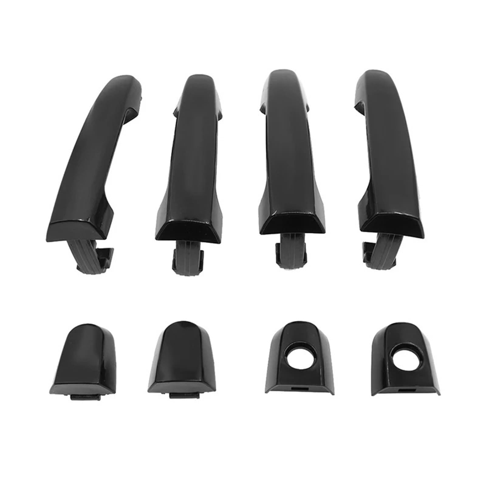 Türaußengriff Für Toyota Für Corolla Für Matrix Für RAV4 Für Yaris Für Solara Für Highlander 69211-AA010 69211-AA020 Außentürgriffe(4Pieces - 1Set) von Difmqf