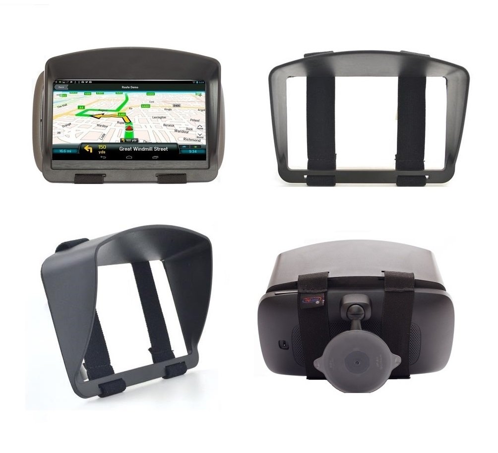 Sonnenschutz Und Nacht Reflexionsblocker Visier für Tomtom Via 1605TM 6'' GPS Sat NAV Sonnenschutz Und Nacht Reflexionsblocker Visier für Tomtom Via 1605TM 6'' GPS Sat NAV von DigiCharge