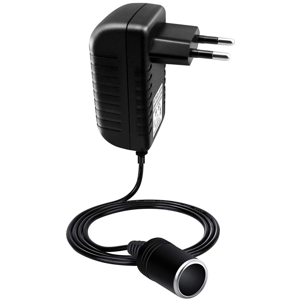 Digit.Tail Netzgleichrichter Netzadapter Spannungswandler 100V - 240V auf 12V/3A (36W) KFZ Zigarettenanzünder Wechselrichter AC/DC Adapter für Navi, Video Recorder/Kameras, DVR, GPS und mehr von Digit.Tail