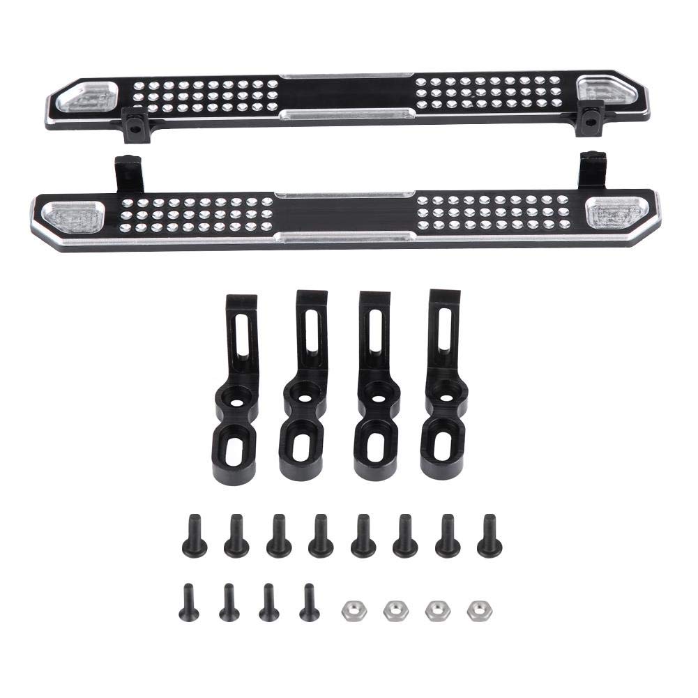 Dilwe 2 Stücke RC Auto Simulation Aluminiumlegierung Pedalplatte Fußplatte Ersatzteile für 1:10 Fernbedienung Auto Zubehör Dilwe 2 Stücke RC Auto Simulation Aluminiumlegierung Pedalplatte Fußplatte Ersatzteile für 1:10 Fernbedienung Auto Zubehör von Dilwe