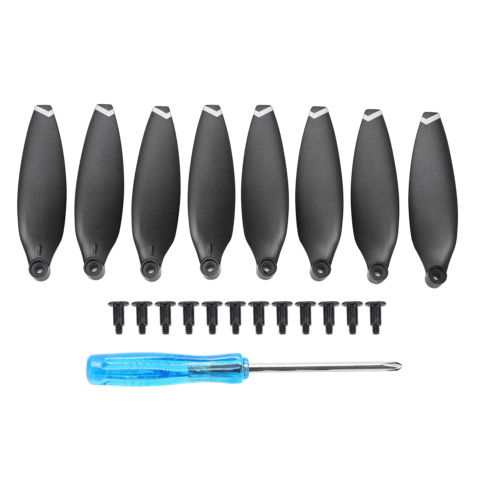 Für FIMI X8 Mini Drone Propeller Set, Drohnenpropeller Geräuscharme, dynamischen Gleichgewichtstest, Propeller Blätter Ersatzzubehör für FIMI X8 Mini, 8 Stück/Set(Weiß) von Dilwe