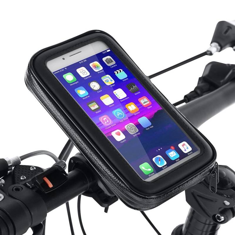 Dilwe Lenker Handytasche, Radfahren Touch Screen Handytasche Front Top Tube Frame Pouch mit empfindlichen Touch Screen(L) von Dilwe