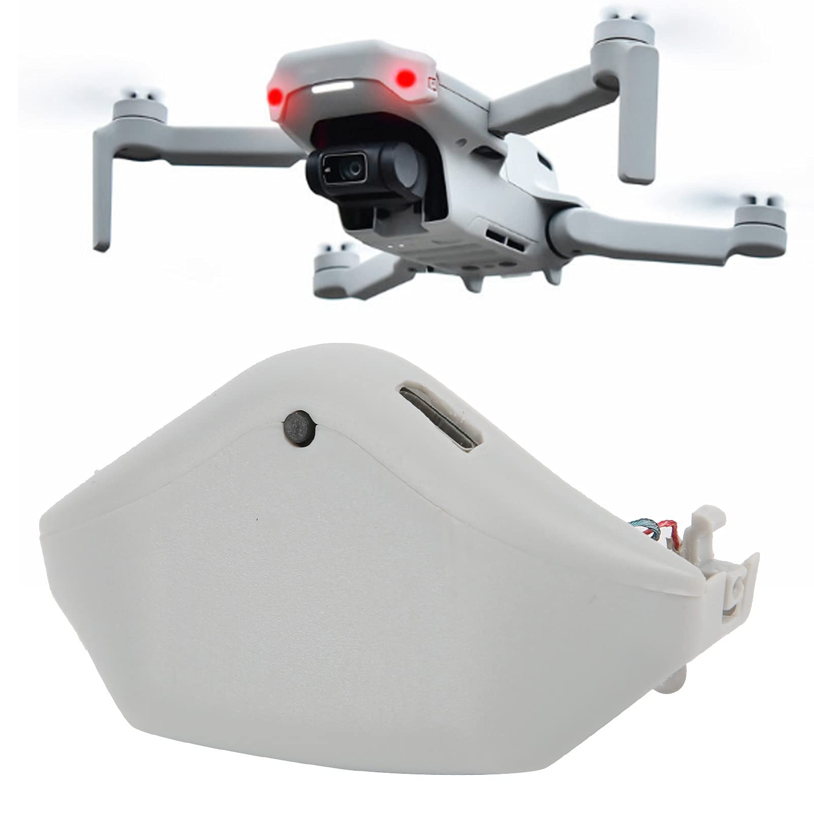 Nacht Scheinwerfer für DJI Mavic Mini 2 / Mavic Mini UAV, ABS Drone Head Eye Light Blinkwarnleuchte Drohne Zubehör von Dilwe