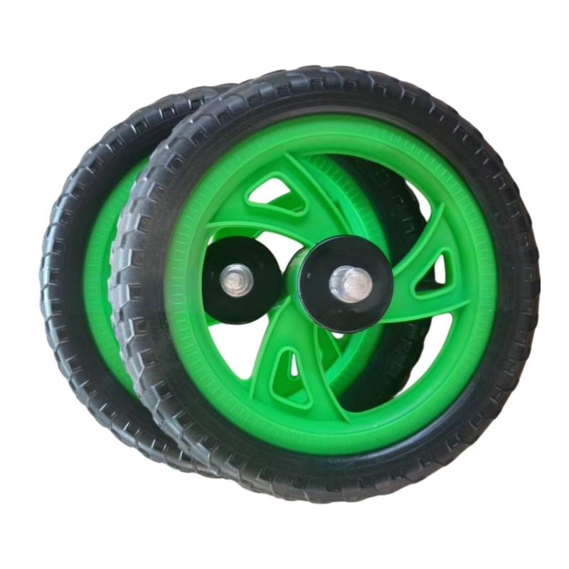 DimyFew 2x 12 Zoll Schaum Kinder Balance Bike Wheels Accessoires Airless Reifenersatz, Style C von DimyFew
