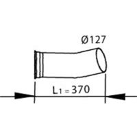 Abgasrohr DINEX 82144 Abgasrohr DINEX 82144 von Dinex