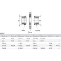 Rohrverbinder, Abgasanlage DINEX 78230 von Dinex