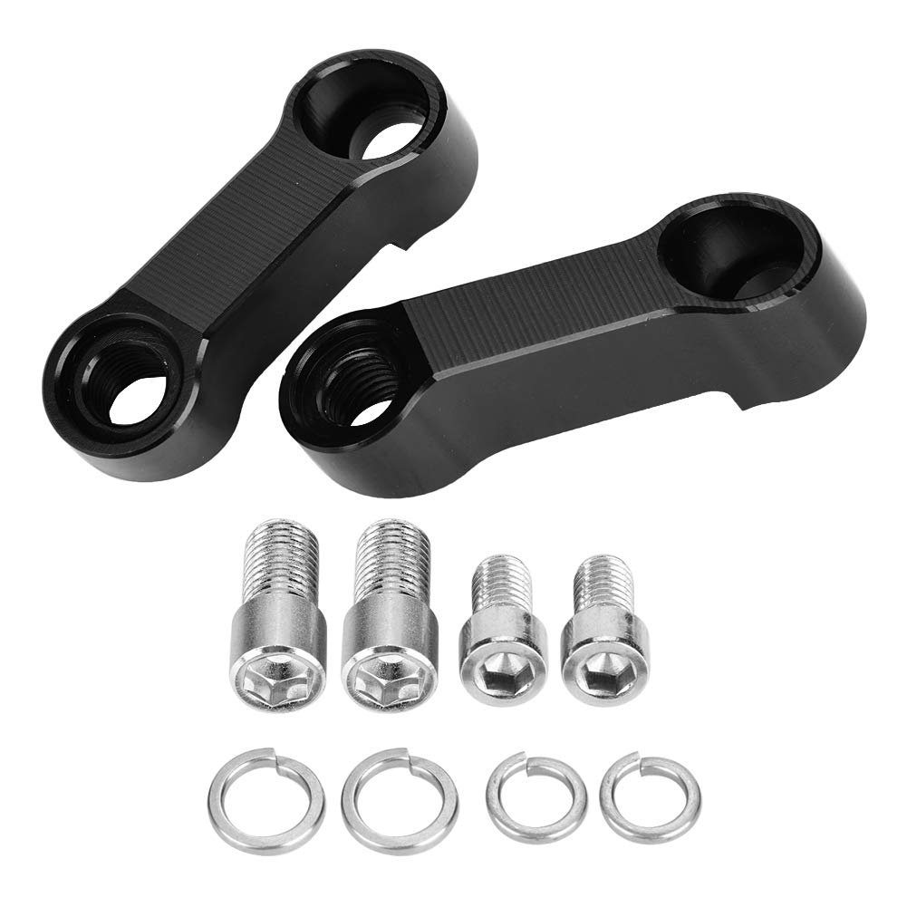 BOROCO motorrad spiegel verlängerungen, 10mm 8mm Motorrad Rückspiegel Adapter Kit Riser Mount Extender von Dingln