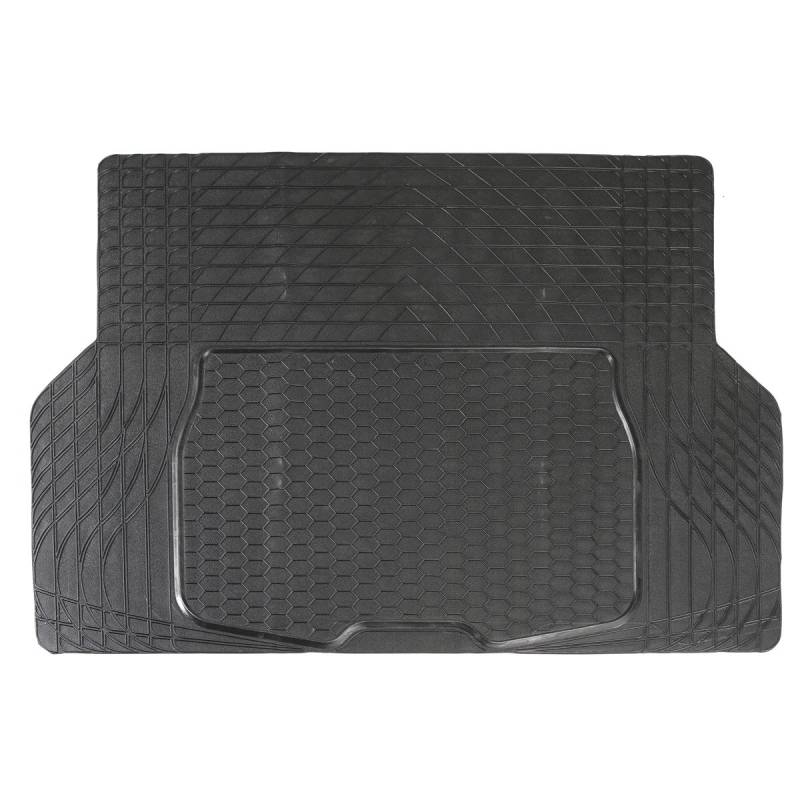 Dino KRAFTPAKET Kofferraummatte universal zuschneidbare Gummimatte Antirutschmatte universeller Kofferraumschutz schwarz, 140 x 108 cm von Dino KRAFTPAKET