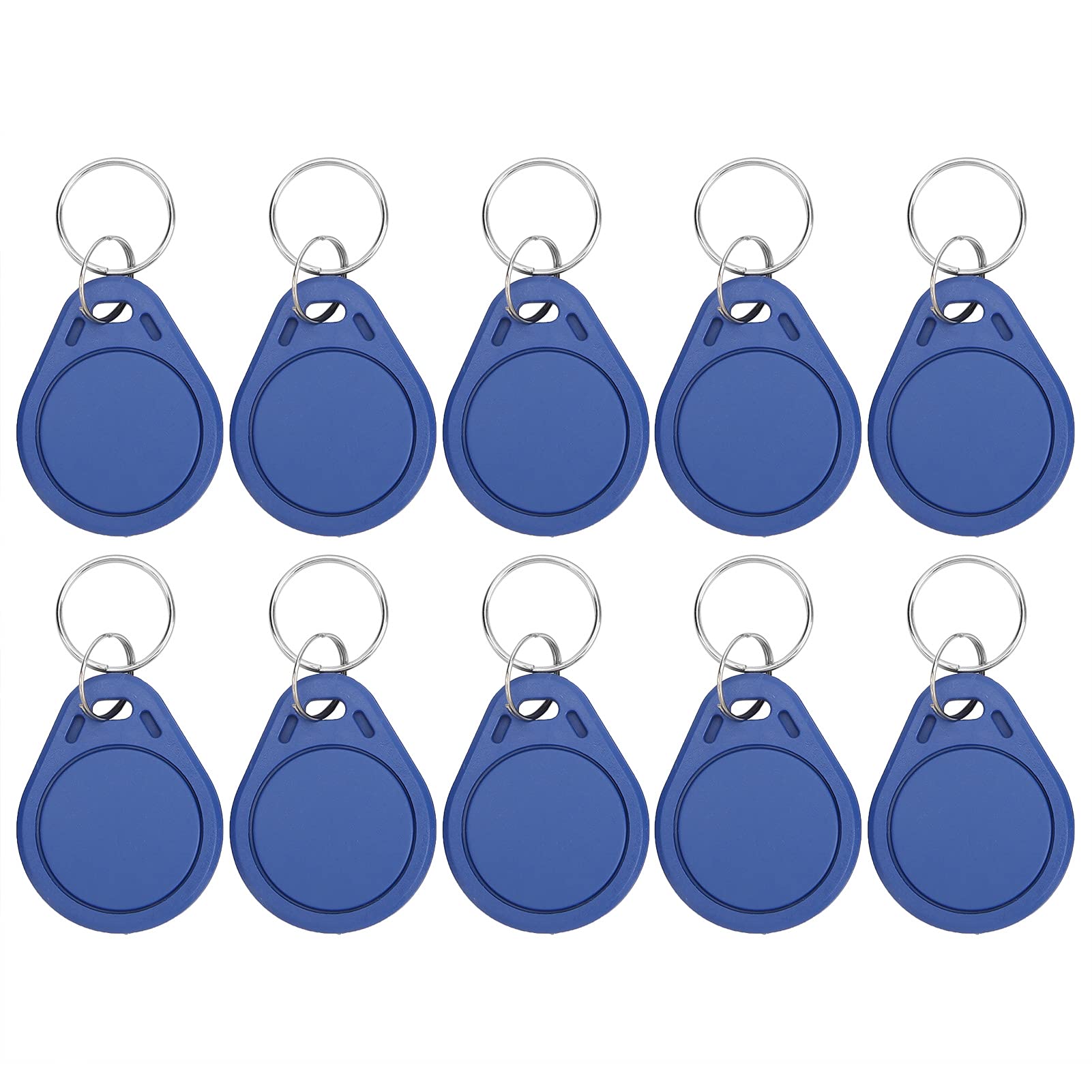 10 PCS 125kHz RFID Schlüsselanhänger ID Card Token Tag Wiederbeschreibbar für Zutrittskontrolle Schlüsselanhänger Smart ID Keycard für Tür 10 PCS 125kHz RFID Schlüsselanhänger ID Card Token Tag Wiederbeschreibbar für Zutrittskontrolle Schlüsselanhänger Smart ID Keycard für Tür von Dioche