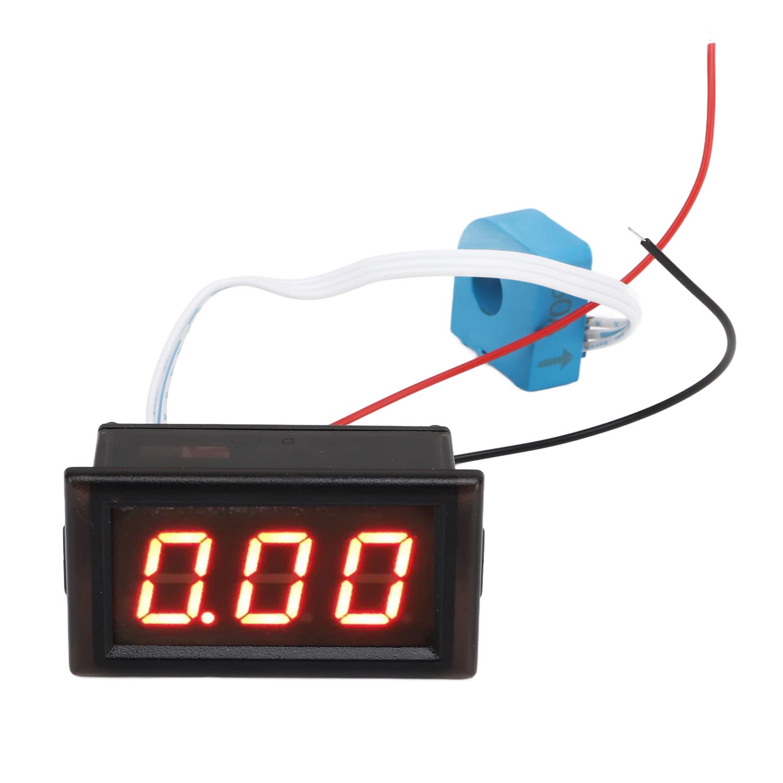 Digitales Amperemeter, Gleichstrom-Amperemeter mit Hall-Sensor, LED-Digitalanzeige, 50 A, Hochgenaues Strommessgerät für Fahrzeuge von Dioche