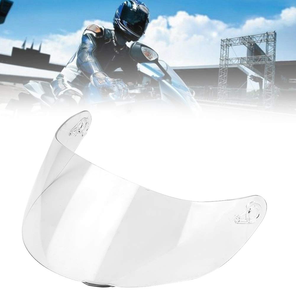 Dioche Helmvisier Windschutz HelmVisier Vollgesichtsschutz Passend für AGV K1 K3 SV K5 K5-S(Transparent) von Dioche