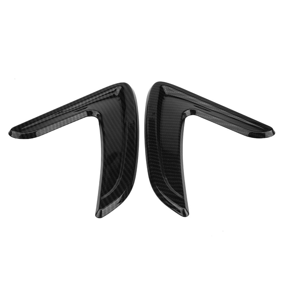 Dioche Seitenlufteinlass Abdeckung, Car Side Air Vent Cover Trim Fender Aufkleber für BMW 3er F30 2012-2016(Carbon-Muster) von Dioche