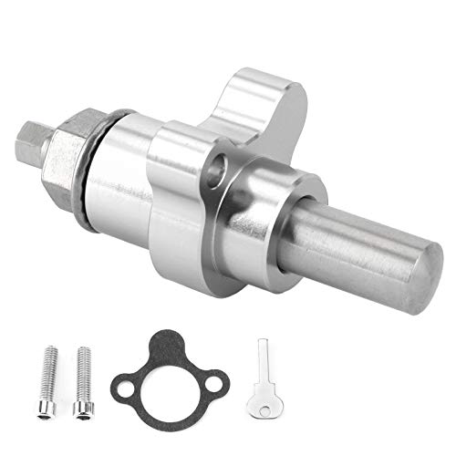 Dioche Steuerkettenspanner, Nockensteuerkettenspanner Motoren Manueller Einstellersatz Passend für CBR600RR 2003-2018 Silber Aluminiumlegierung + Stahl von Dioche