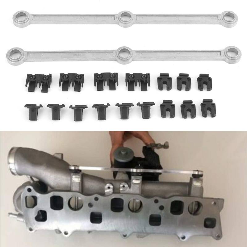 Dioche Ansaugkrümmer Swirl Runner Pleuel, Einlass Mainfold Swirl Runner Pleuel 6420907737 Ansaugkrümmer Passend für W164 ML/W166 ML OM642 Motor von Dioche