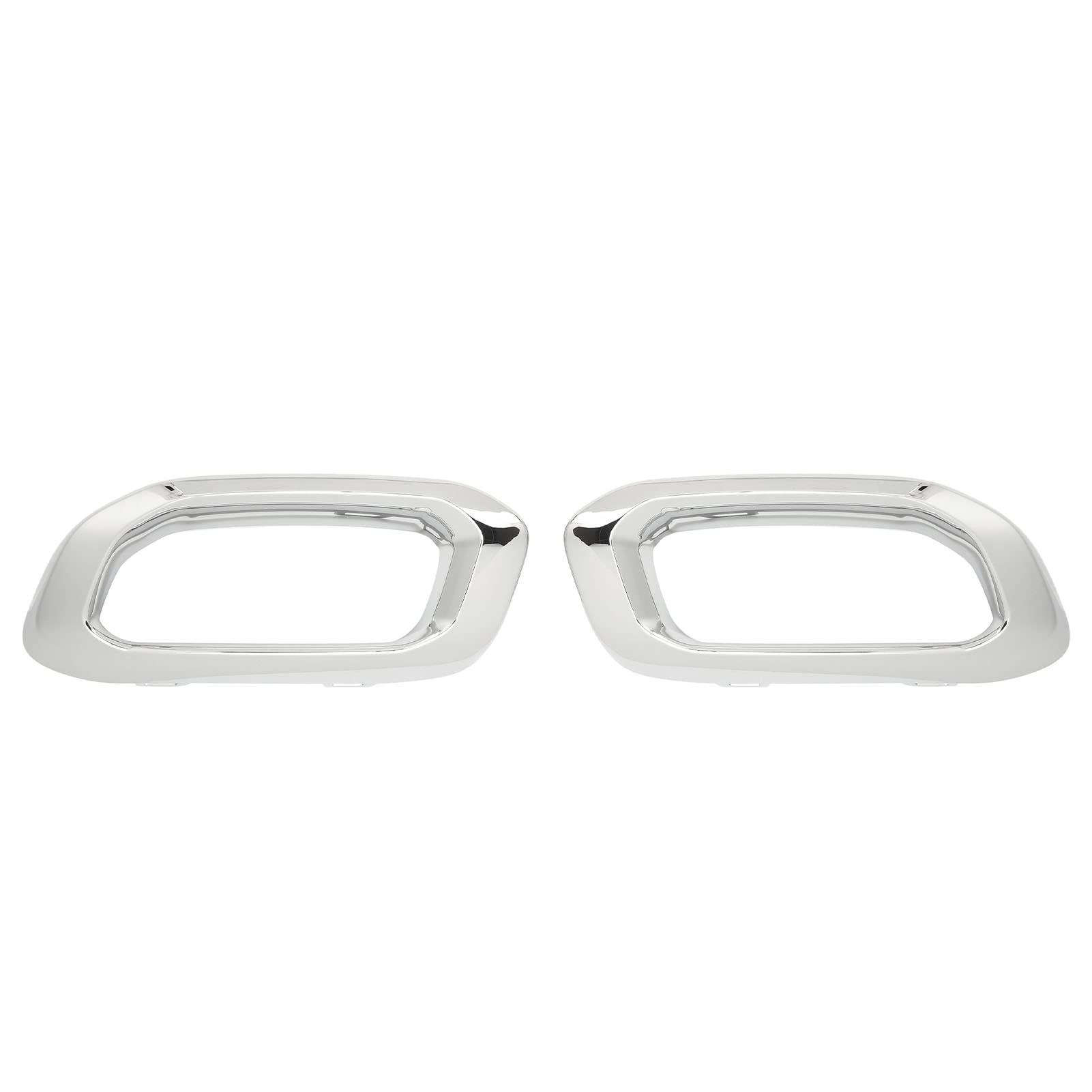 Endrohrabdeckung, Endrohrabdeckung, Blende Passend für GLC GLE GLS-Klasse X253 C253 W167 V167 C167 X167 AMG Line 2020-2023 (Silbernes Chrom) von Dioche