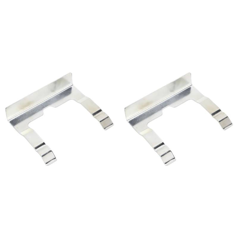 Kennzeichenhalter Clip Metall Halterung für Kennzeichenbeleuchtung 2 Stück Kfz Kennzeichenhalter Clip Hinten 55077370Ab Ersatz für 1500 2500 3500 von Dioche