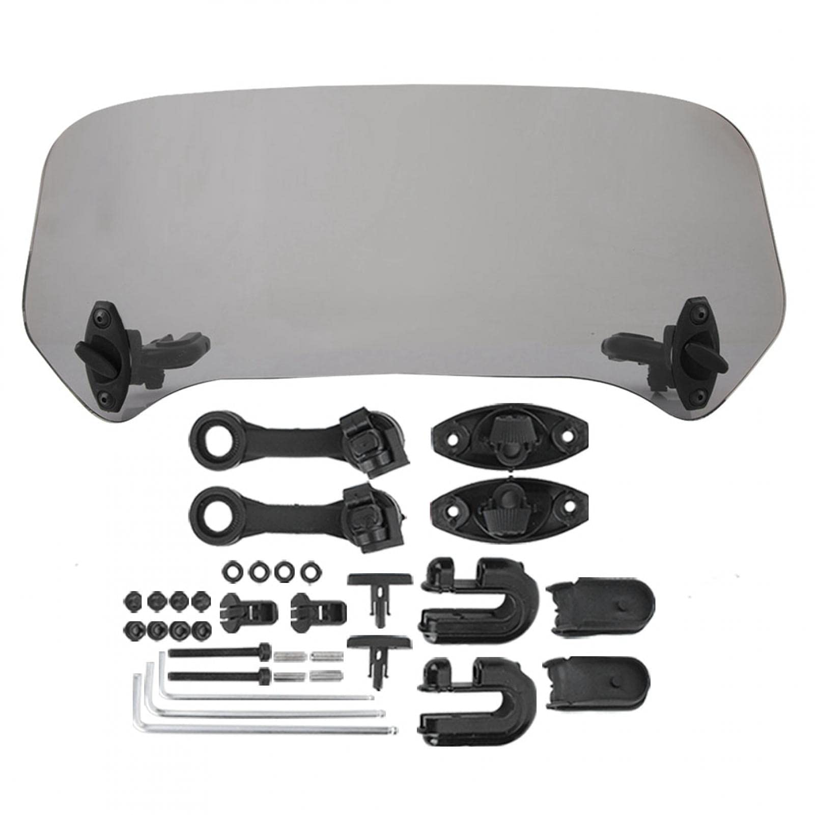Windschild, Dioche Universal modifizierte Windschutzscheibe Windschutzscheibe Spoiler Luftabweiser Smoked Windschild, Dioche Universal modifizierte Windschutzscheibe Windschutzscheibe Spoiler Luftabweiser Smoked von Dioche