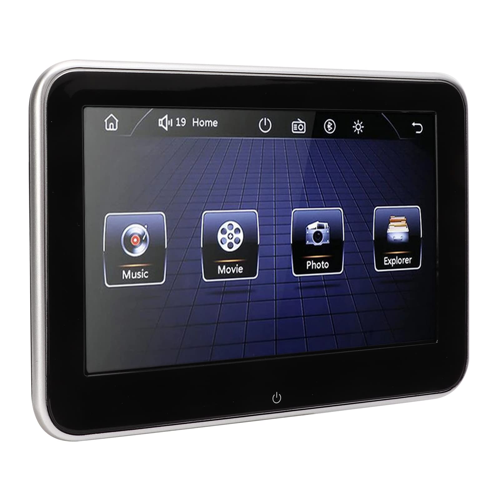 Rückseitiges Player-Kopfstützen-Display aus Metall, Abs-Auto-Kopfstütze 8-Zoll-IPS-Touchscreen MP5-Player Hinteres Unterhaltungssystem Dc 12V von Dioche