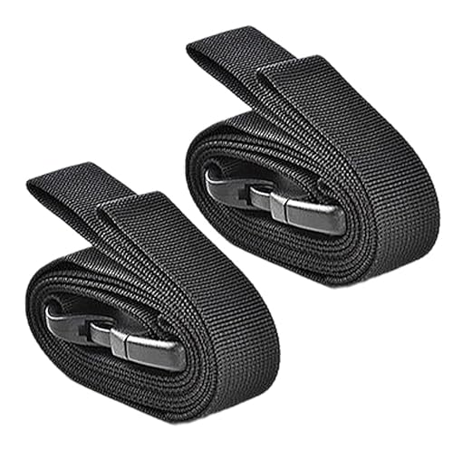2 Stück regulierbare Gepäck-Zurrgurte, Cargo-Spanngurte mit Schnellverschluss-Schnallen für Reisen, Verpackungen, Outdoor-Spanngurte von Diogeynu