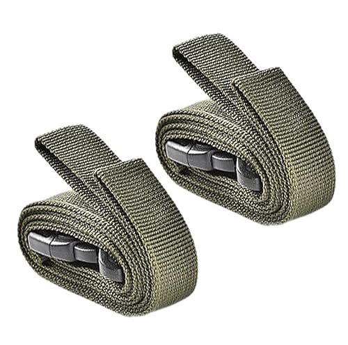 2 Stück regulierbare Gepäck-Zurrgurte, Cargo-Spanngurte mit Schnellverschluss-Schnallen für Reisen, Verpackungen, Outdoor-Spanngurte von Diogeynu