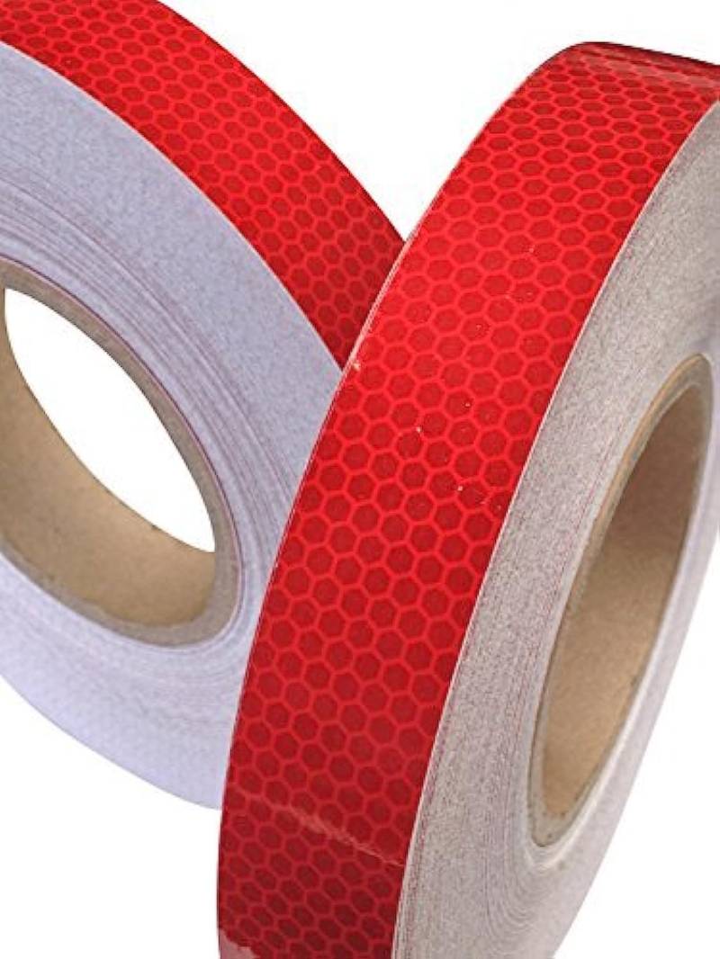 Hoch Intensives Rot Reflektierendes Klebeband 25mm x 2.5m von Direct Products