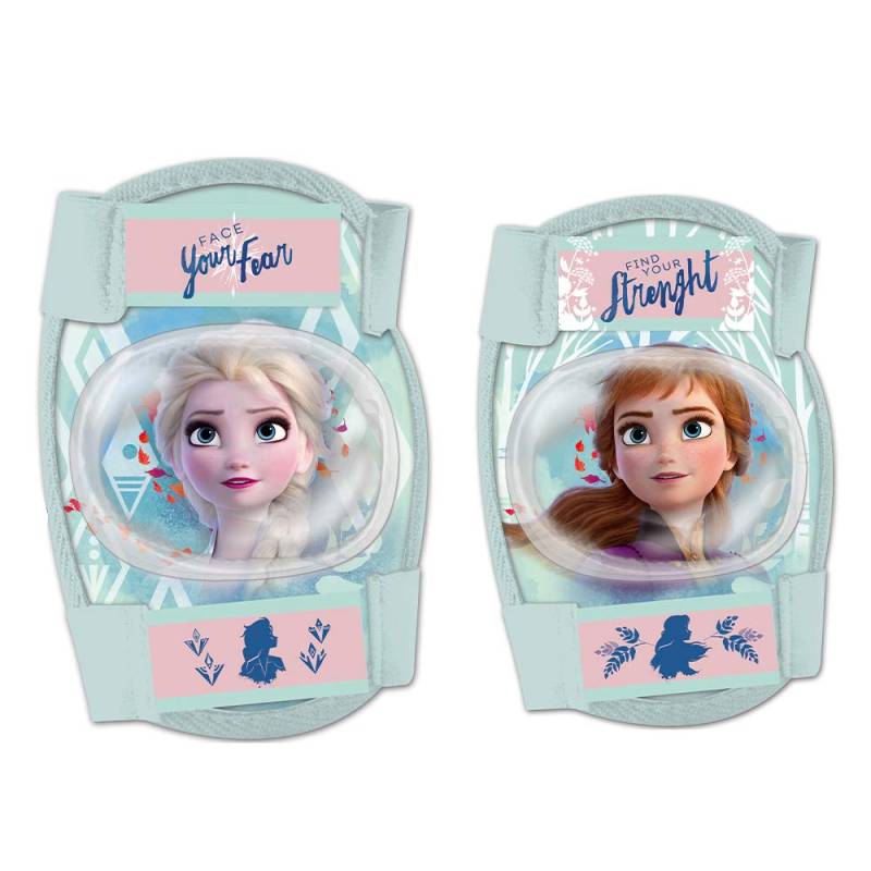 Frozen Mädchen Knie-und Ellenbogenschoner, blau, S von Disney