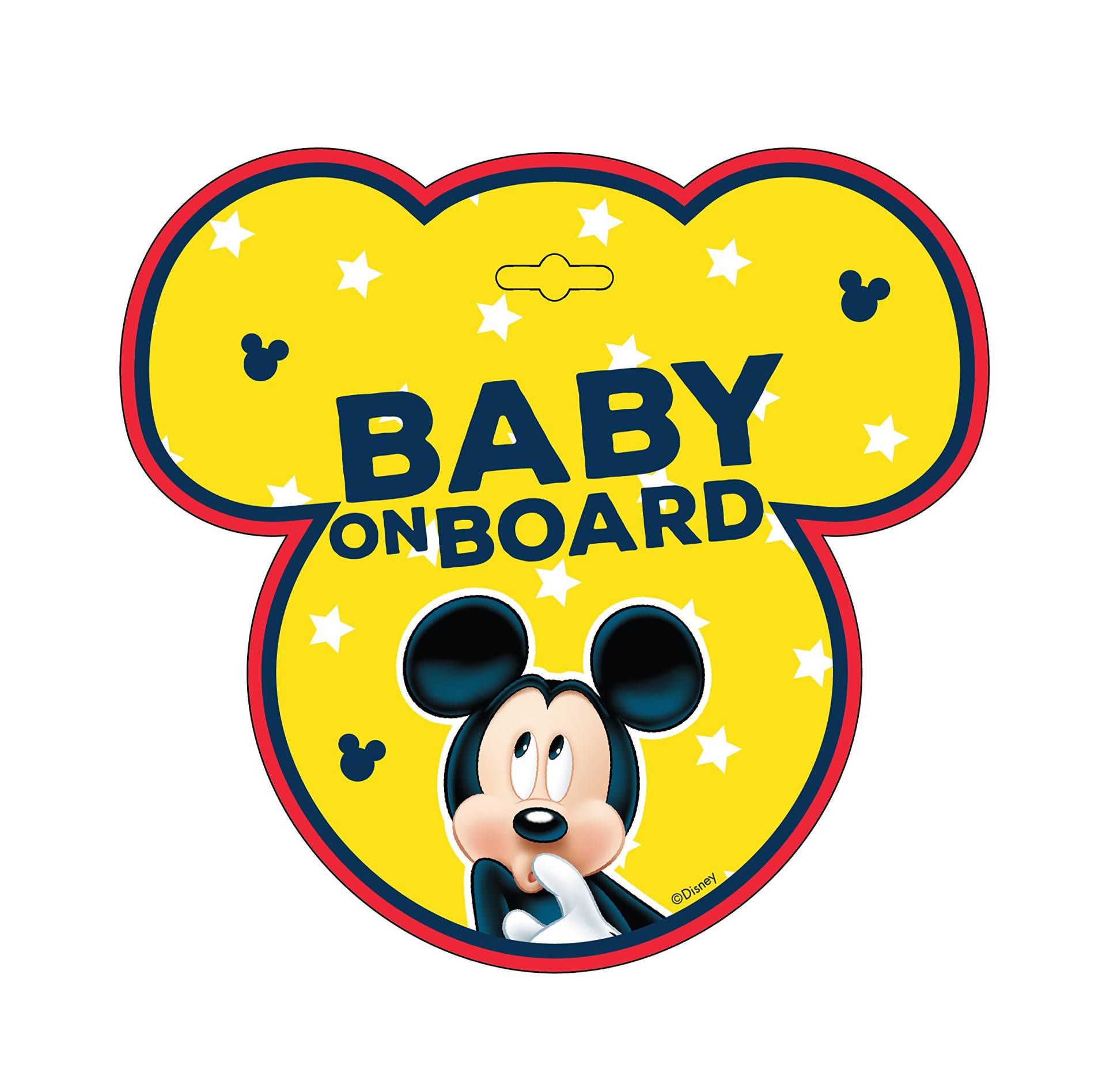 Disney Hinweisschild Baby ON Board - Mickey Mouse - 9612 von Disney