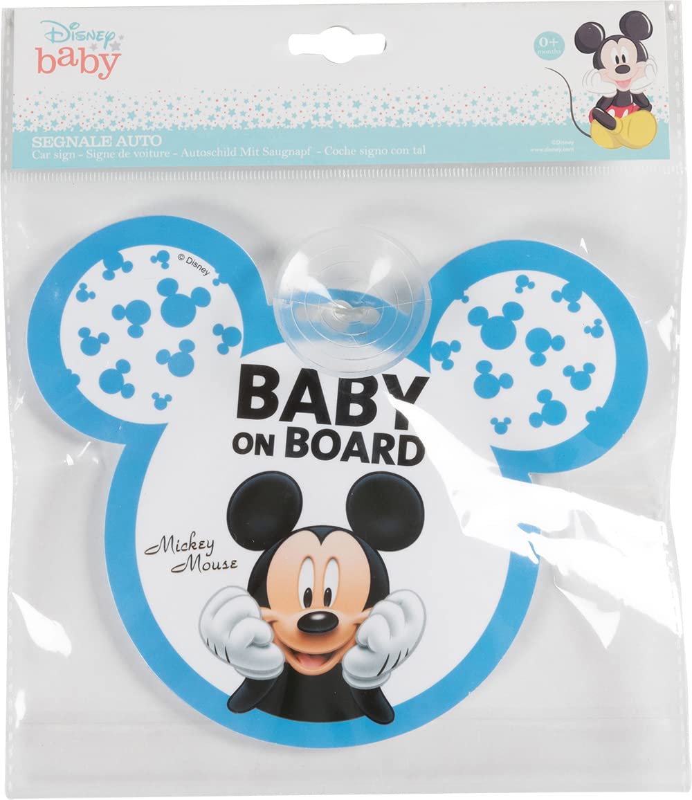 Autosignal Baby an Bord Mickey Mouse Mickey Mouse Saugnapfbefestigung von DISNEY MICKEY