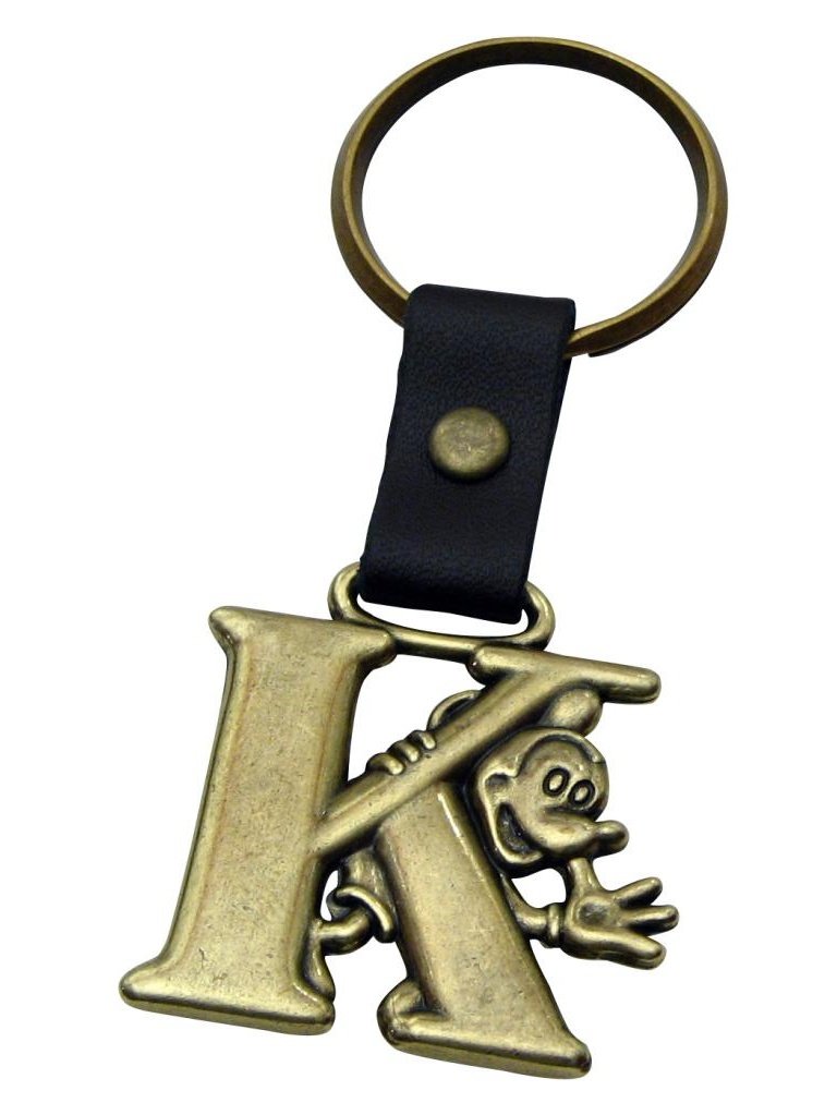 Disney Micky Maus Buchstabe K Messing Schlüsselanhänger Disney Micky Maus Buchstabe K Messing Schlüsselanhänger von Disney