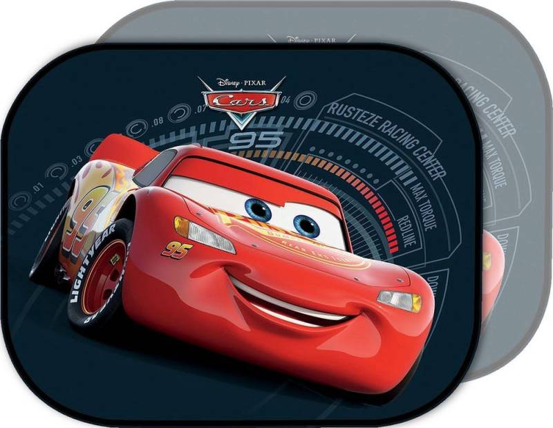 Disney Cars Auto-Sonnenblenden, 2 Stück, Kinder, 11 x 11 x 2 cm von Disney