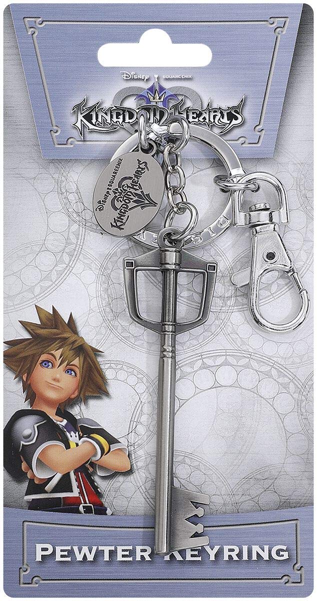 Kingdom Hearts Sora's Sword Unisex Schlüsselanhänger Anhänger silberfarben, Eisen, Zinklegierung, Kingdom Hearts Sora's Sword Unisex Schlüsselanhänger Anhänger silberfarben, Eisen, Zinklegierung, von Disney