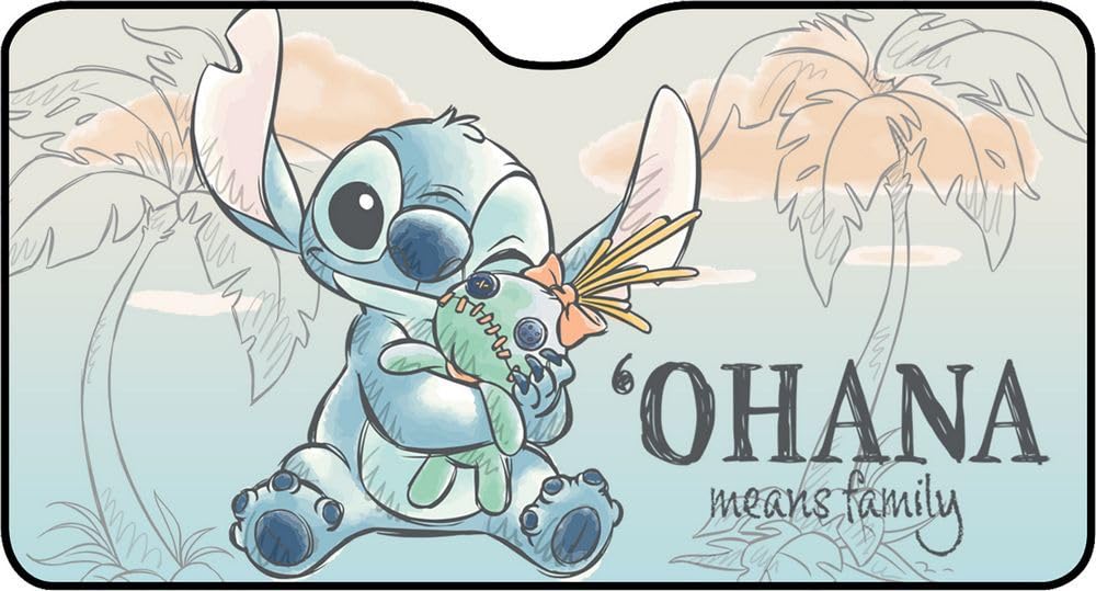 TataWay - Lilo & Stitch Sonnenblende | Effizienter Schutz | Einfache Befestigung mit Saugnäpfen | 130x70 cm | Personalisierte Disney-Motive, Lila, Polyester Polyethylen TataWay - Lilo & Stitch Sonnenblende | Effizienter Schutz | Einfache Befestigung mit Saugnäpfen | 130x70 cm | Personalisierte Disney-Motive, Lila, Polyester Polyethylen von TATAWAY
