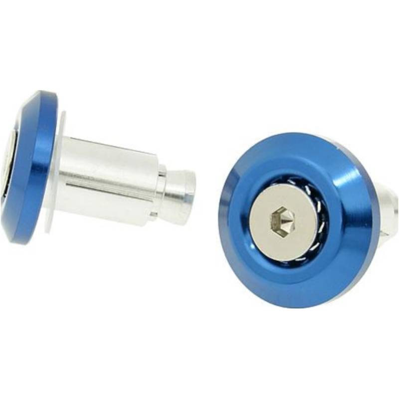 Lenkergewichte lenkerende vibrationsdämpfer mini cnc - blau 21618 von Diverse / Import