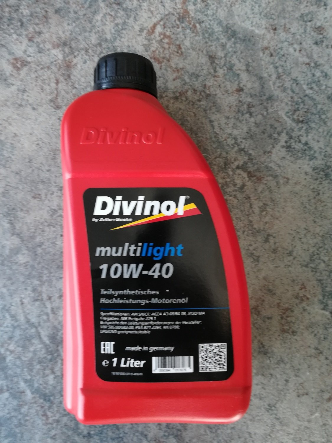 Divinol 49610 1-Liter Multilight 10W-40 Motorenöl Motoröl Divinol 49610 1-Liter Multilight 10W-40 Motorenöl Motoröl von Divinol
