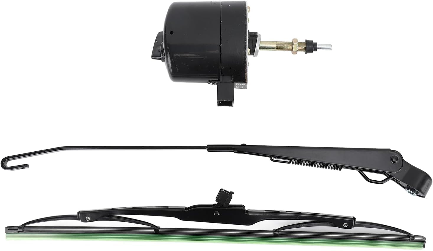 Dixhills 12V Universeller Scheibenwischermotor mit Arm und Blatt Wischermotor 105° Wischerarm Wischerblatt Ersatz für Traktor Wohnmobil Fischerboot Teilenummer 7731000001 01287358 0390506510 Dixhills 12V Universeller Scheibenwischermotor mit Arm und Blatt Wischermotor 105° Wischerarm Wischerblatt Ersatz für Traktor Wohnmobil Fischerboot Teilenummer 7731000001 01287358 0390506510 von Dixhills