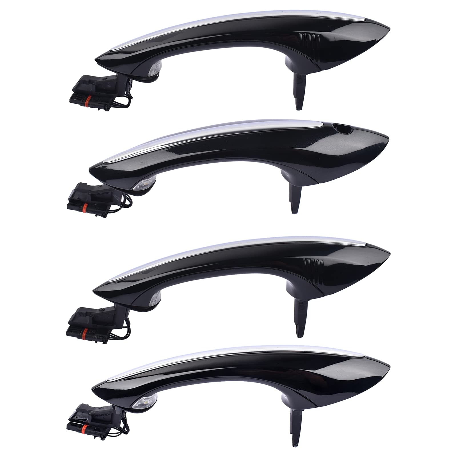 Dixhills 4PCS Schwarz Außen Türgriff Vorne & Hinten Links + Vorne & Hinten Rechts 5' 6' 7' F07 F10 F11 F12 F13 F01 F02 F03 Ersatz für 51217231931, 51217231932, 51217231933, 51217231934 Dixhills 4PCS Schwarz Außen Türgriff Vorne & Hinten Links + Vorne & Hinten Rechts 5' 6' 7' F07 F10 F11 F12 F13 F01 F02 F03 Ersatz für 51217231931, 51217231932, 51217231933, 51217231934 von Dixhills