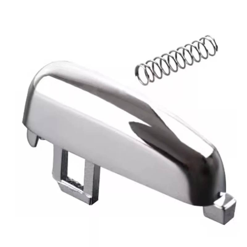 Dixhills Legierung Handbremsknopf Schalter mit Frühling Handbremsknopf Handbremse Schalter Druckknopfschalter Handbremse knopf Ersatz für Vauxha11 0pe1 Mokka 2012-2018 Aluminiumlegierung von Dixhills