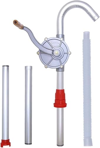 Dixhills Ölfasspumpe Fasspumpe Kurbelpumpe Dieselpumpe Aluminiumlegierung Drehhandkurbel Ölfass Fasspumpe mit Filter U-förmiges Rohr Benzin Diesel Kraftstoff Garage Handfass Fasspumpe Werkzeug Dixhills Ölfasspumpe Fasspumpe Kurbelpumpe Dieselpumpe Aluminiumlegierung Drehhandkurbel Ölfass Fasspumpe mit Filter U-förmiges Rohr Benzin Diesel Kraftstoff Garage Handfass Fasspumpe Werkzeug von Dixhills