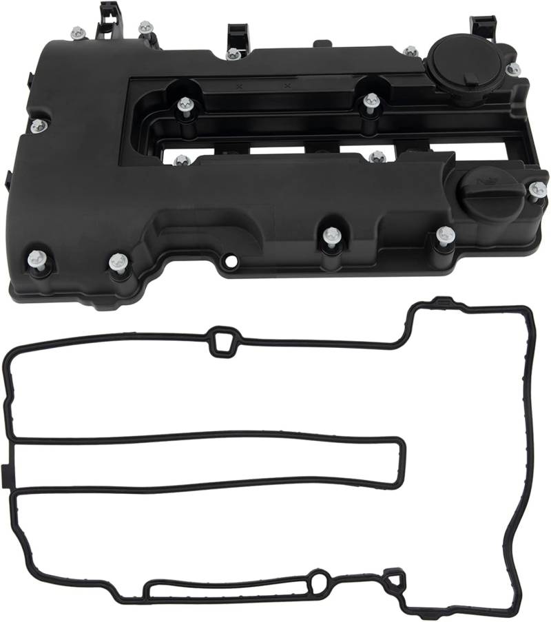 Dixhills Ventildeckel Zylinderkopfhaube Ventil Abdeckung Ersatz für Aveo Hatchback T300 Corsa D Hatchback S07 Corsa Mk3 D Insignia Mk1 (A) Saloon G09 Autozubehör Teil# 55573746 25198874 55561426 von Dixhills