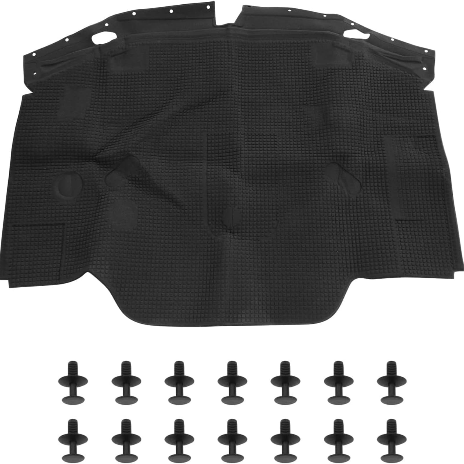 Motorhauben Isolierpad Set Kompatibel mit SL R129 300SL 500SL 600SL SL320 SL500 SL600 1990–2002, Unter der Motorhauben Isoliermatte als Ersatz für 1296802025 A 129 680 20 25 von Dixhills