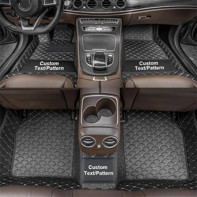 Auto Fußmatten für Volvo Diamant Anti-Rutsch Auto Fussmatten Teppiche Verdickung PVC-Leder Luxus Auto matten von DlonmCen