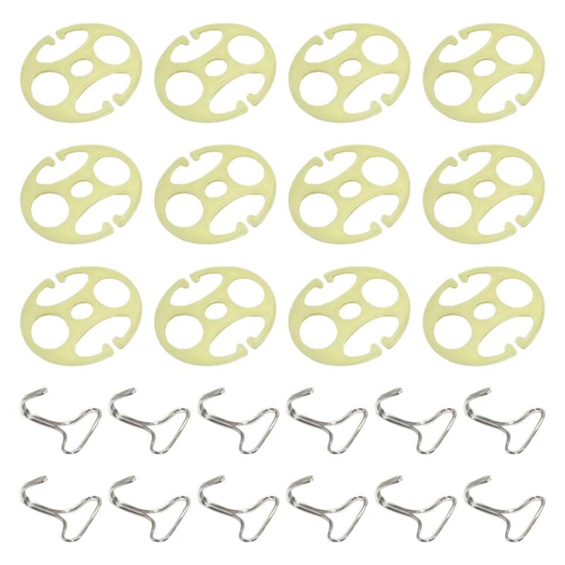 Dmuzsoih 12 StückHaken Für Autositzbezüge Mit 12 Stück Spannfutter, Autositzbezüge Clips, Sitzbezug Clips, Verschlussclip Für Autositze, Autositzbezug Haken Clips, Ersatz Verriegelungsclip von Dmuzsoih